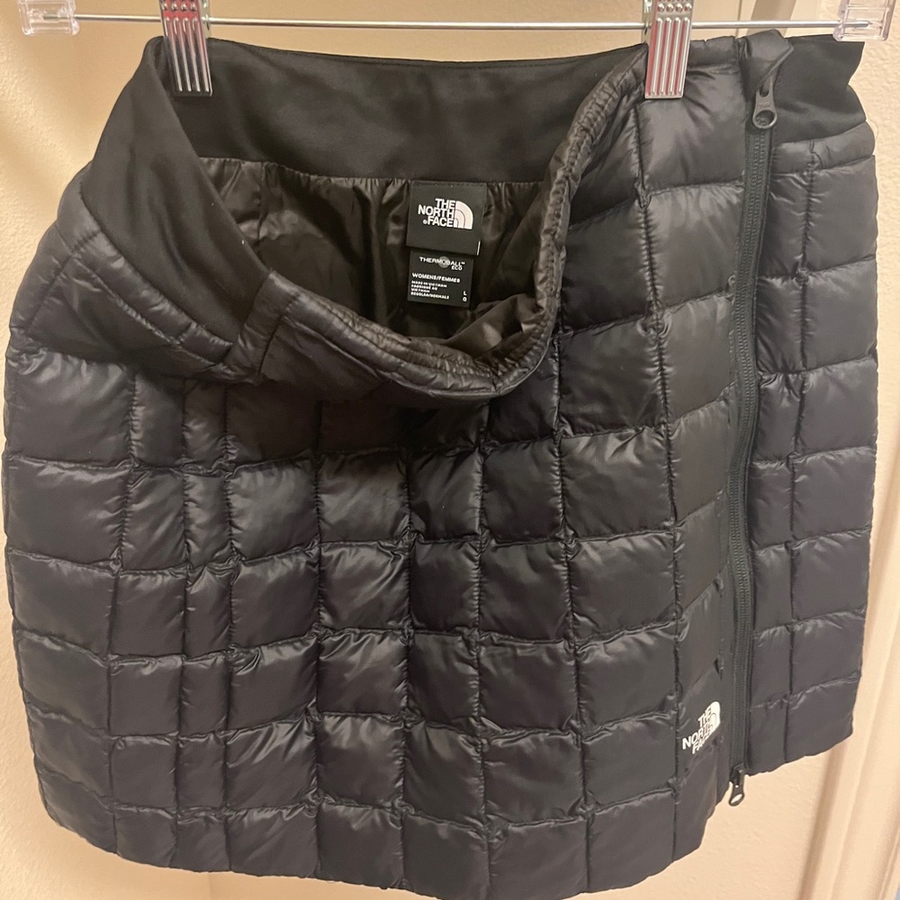 Black puffer skirt